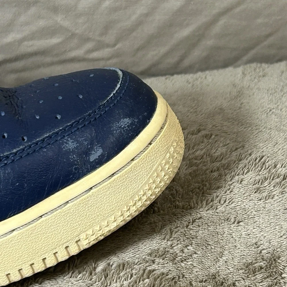 Nike Air Force 1 07 LV8 Nautical Redux Mens 8 Midnight Navy Flags AR5394-400